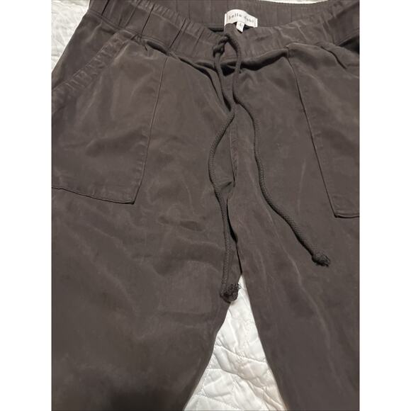 bella dahl Stretch Pant Size Large Jogger Brown NWT - Picture 4 of 12